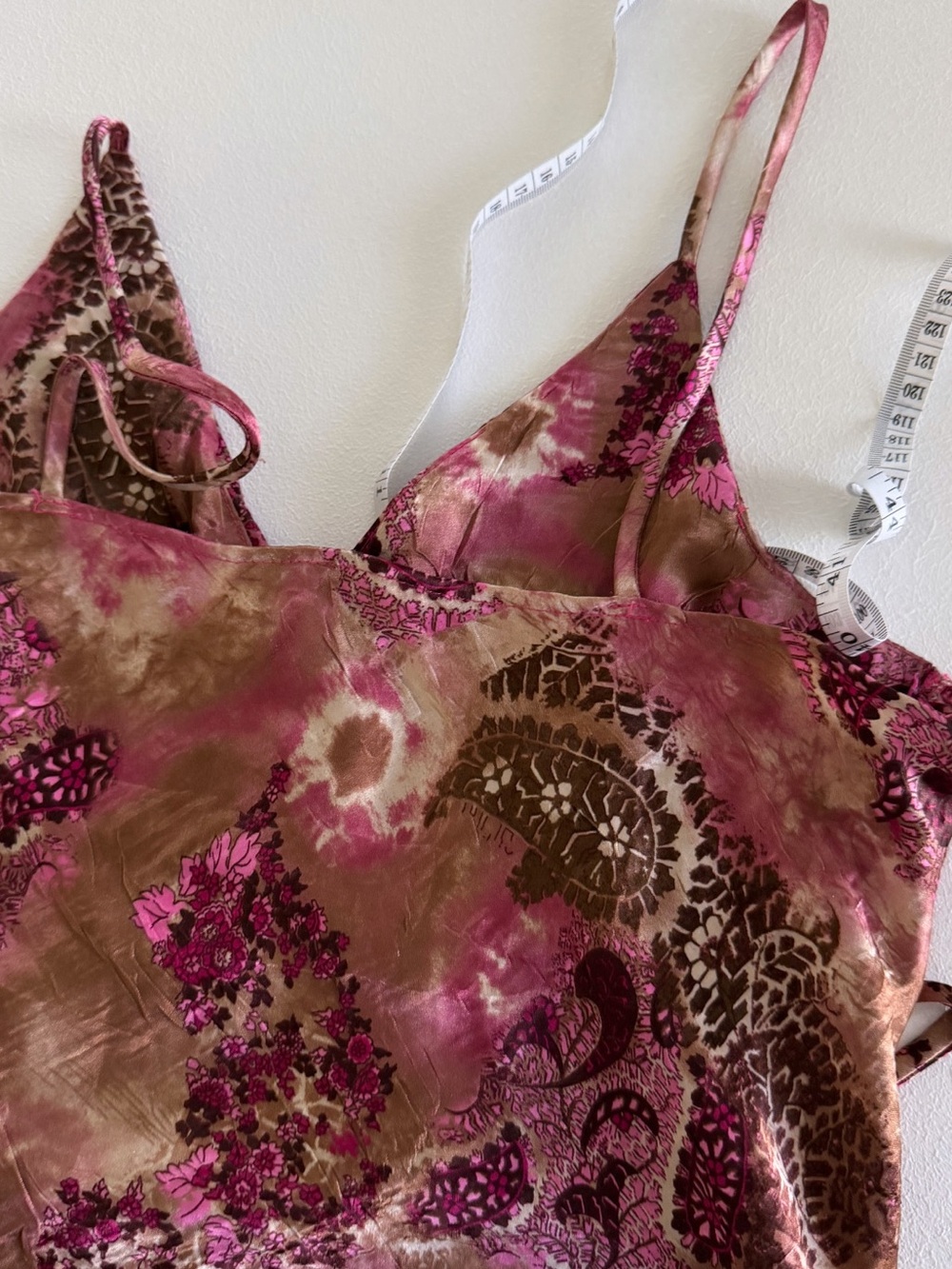 Vintage Paisley Satin Cami Top - Floral
Embellished - Picture 7 of 7